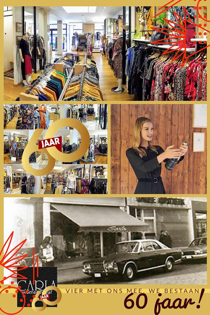 Feestweekend 60 jaar CARLA Womenswear